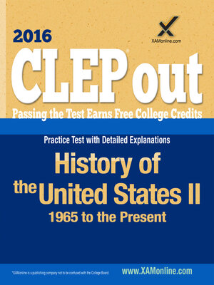 cover image of CLEP History of the United States II